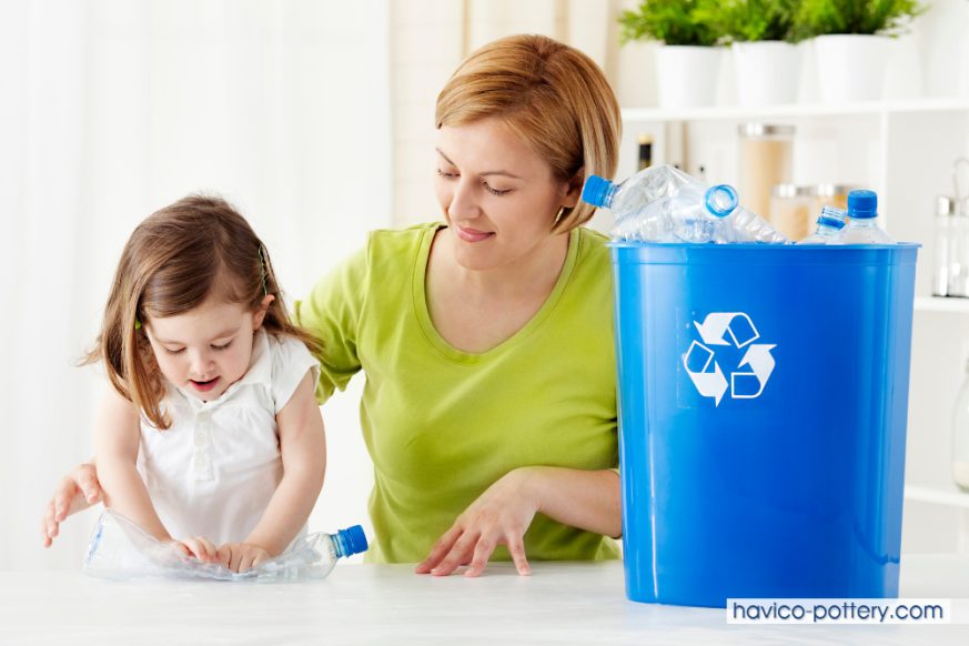 Nhựa PET có thể tái chế được.