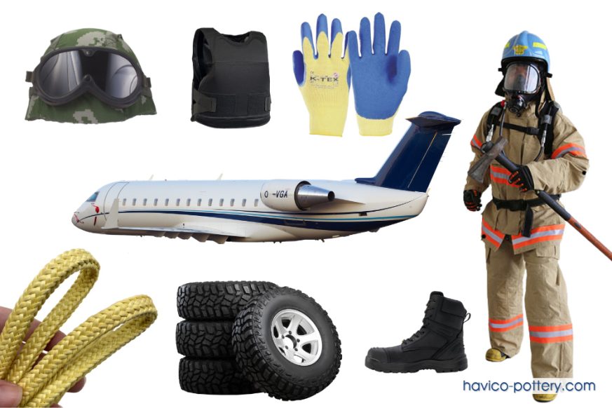 Ứng dụng phổ biến của sợi aramid